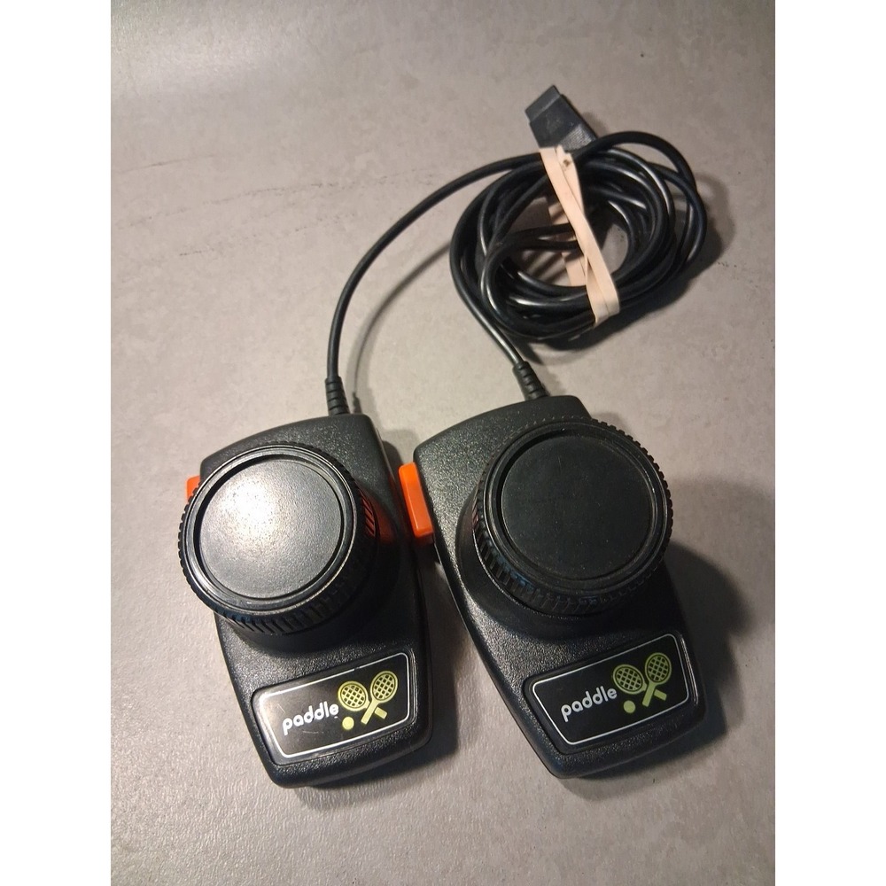 Atari 2600 CX-30 Paddle controllers vintage